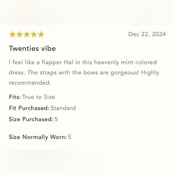 ❤️HP❤️ NWT Size L - Anthropologie 20's Vibe Silky Mini Dress in Mint - Picture 2 of 16